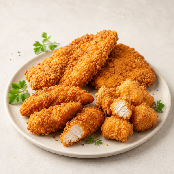 Breaded Chicken | دجاج مغطى بالكعك
