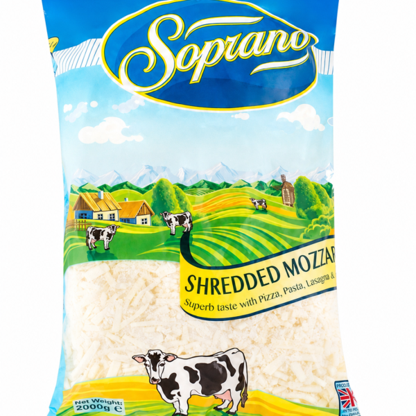 Soprano Shredded Mozzarella | موزاريلا مبروشة