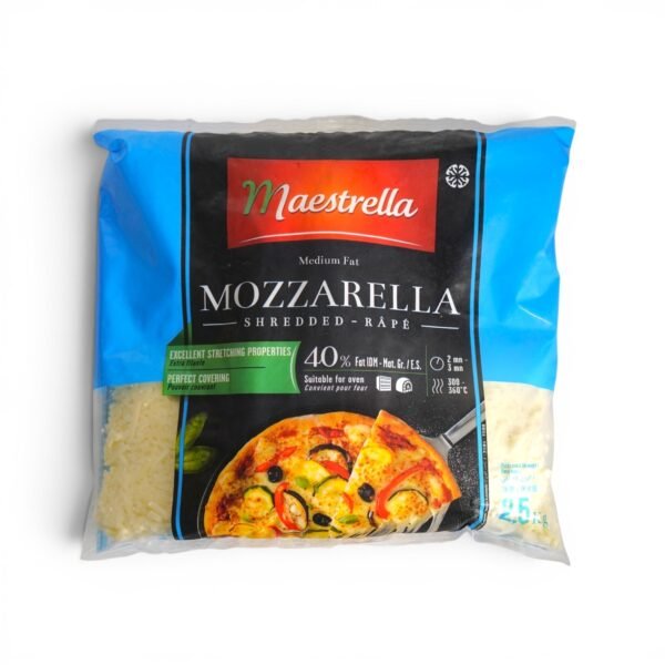 Maestrella Shredded Mozzarella | موزاريلا مبروشة