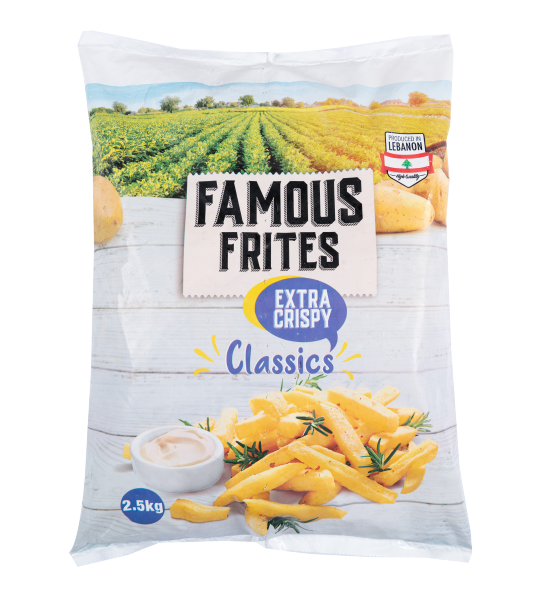 Famous Frites 9×9 Fries | بطاطا 9*9