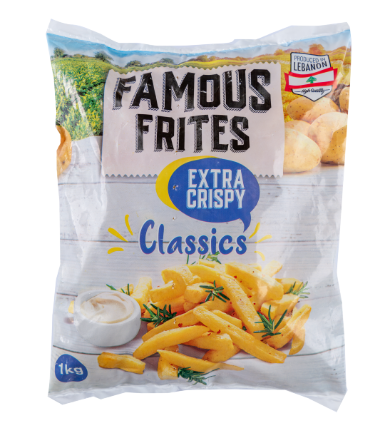 Famous Frites 9×9 Fries | بطاطا 9*9